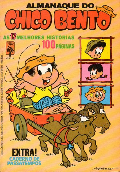 ALMANAQUE DO CHICO BENTO Nº 2 DEZEMBRO DE 1982