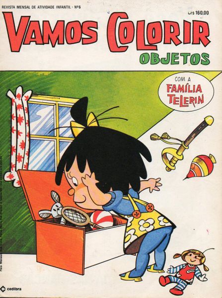 VAMOS COLORIR COM A FAMÍLIA TELERIN Nº 6 (OBJETOS)