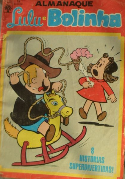 ALMANAQUE  LULU E BOLINHA Nº 19 EDITORA ABRIL ANO 1986