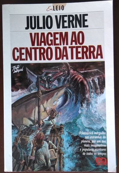 VIAGEM AO CENTRO DA TERRA - AUTOR JÚLIO VERNE - 2001 - EDITORA ÁTICA