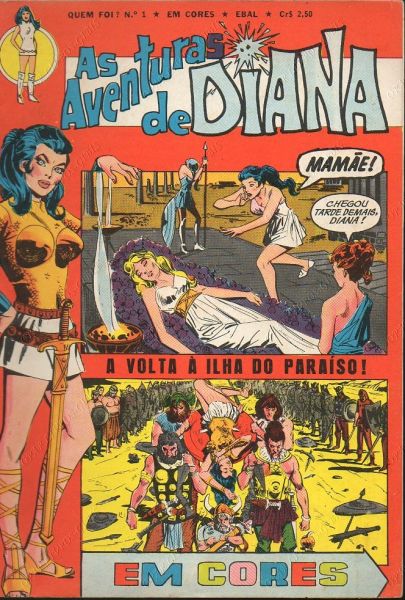 QUEM FOI Nº 1 1973 (AS AVENTURAS DE DIANA)