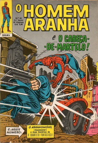 O HOMEM ARANHA Nº64 1974