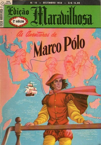EDIÇÃO MARAVILHOSA Nº 12 1958 2ª EDIÇÃO (MARCO PÓLO)