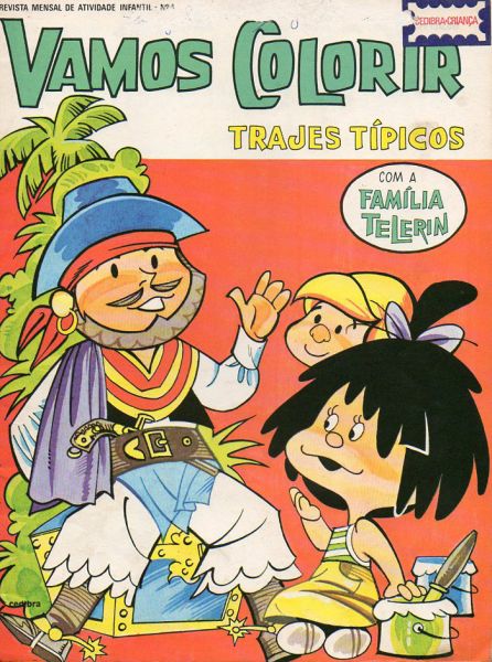 VAMOS COLORIR COM A FAMÍLIA TELERIN Nº 4 (TRAJES TÍPICOS)